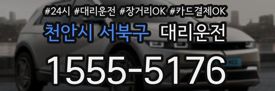 천안시 서북구 대리운전