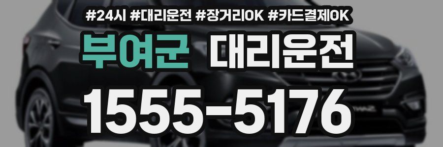 부여군 대리운전