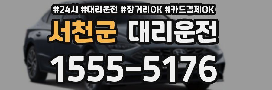 서천군 대리운전