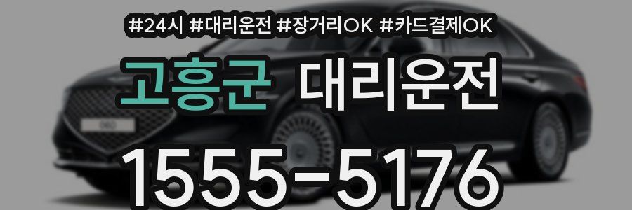 고흥군 대리운전