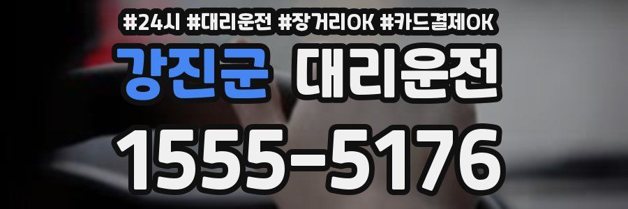 강진군 대리운전