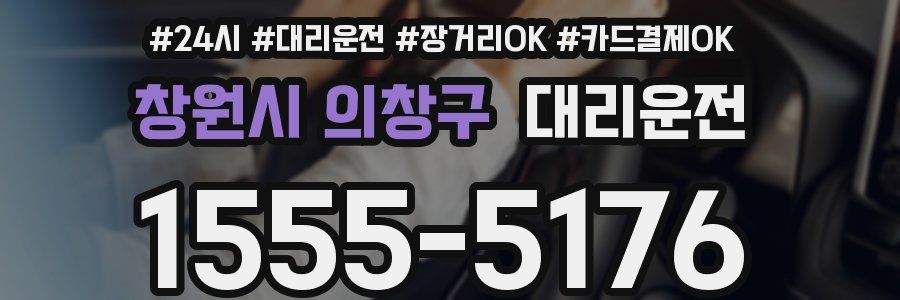 창원시 의창구 대리운전