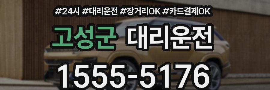 고성군 대리운전