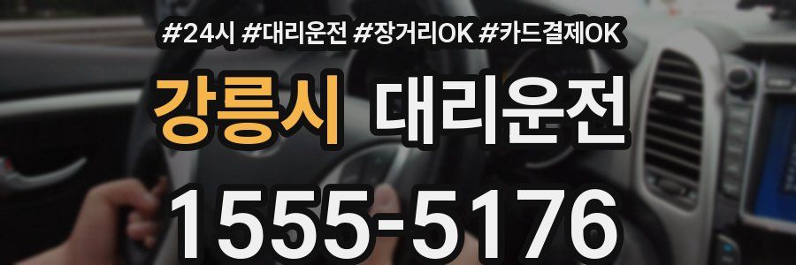 강릉시 대리운전