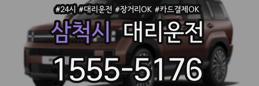 삼척시 대리운전