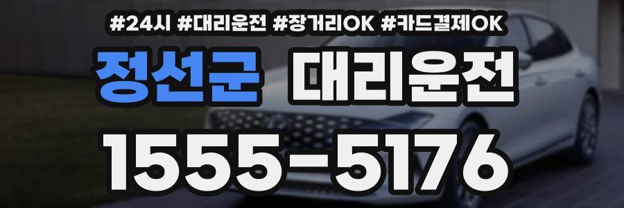 정선군 대리운전