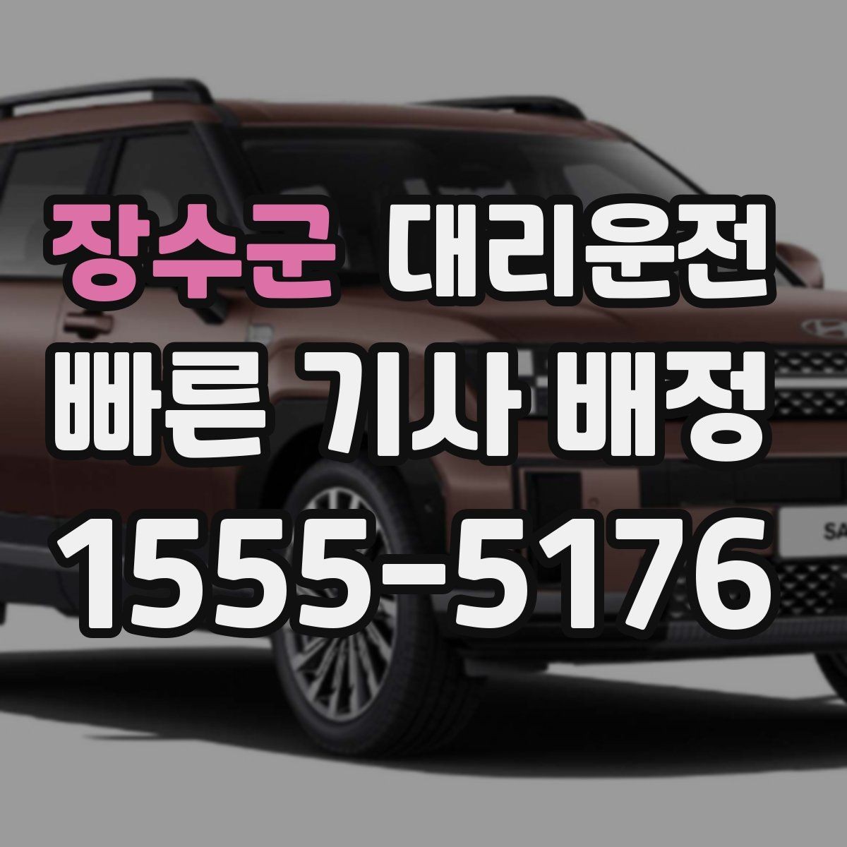 장수군 대리운전 하차 후 뒷문·트렁크 재확인