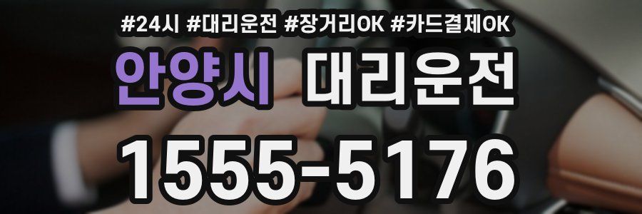 안양시 대리운전
