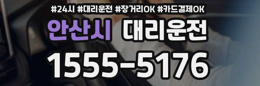 안산시 대리운전