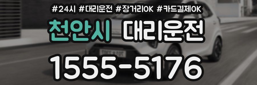 천안시 대리운전