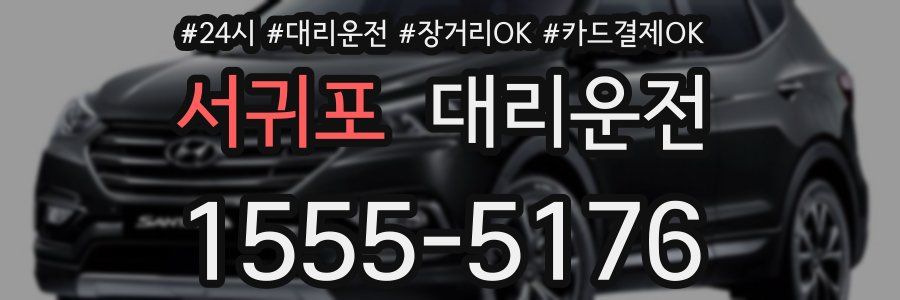 서귀포 대리운전