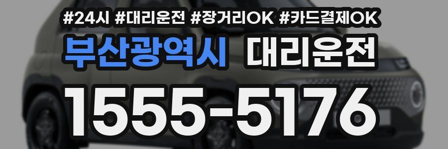 부산광역시 대리운전