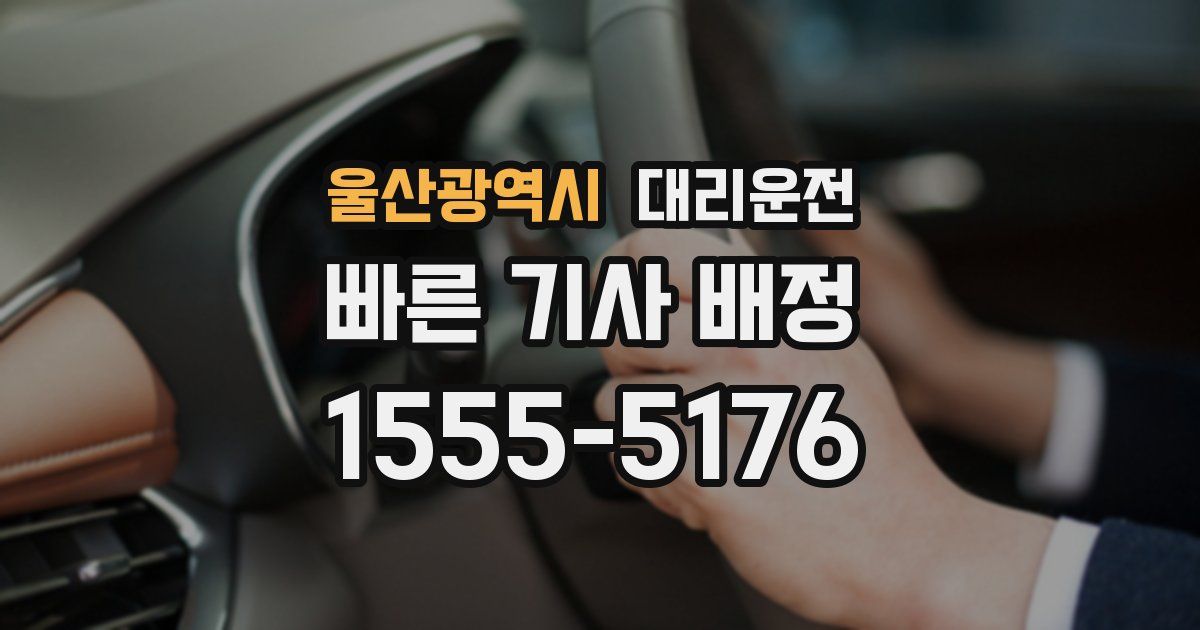 일일대리기사