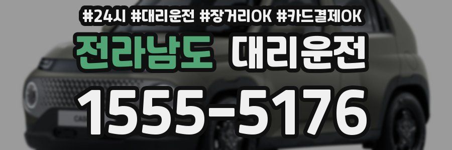 전라남도 대리운전