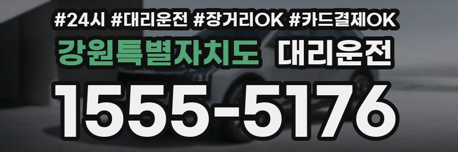 강원특별자치도 대리운전