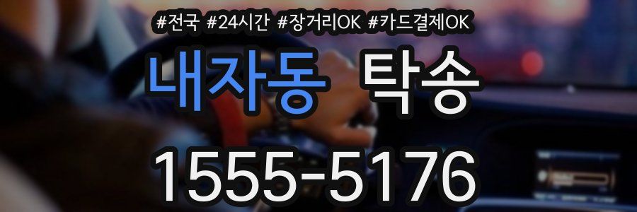 내자동 탁송