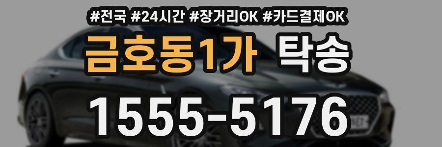 금호동1가 탁송