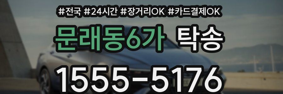 문래동6가 탁송