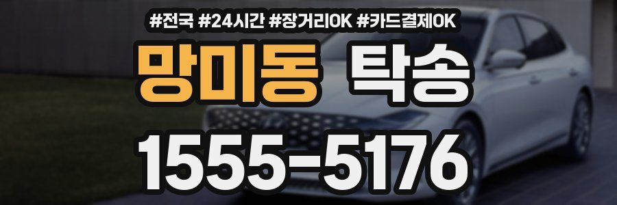망미동 탁송