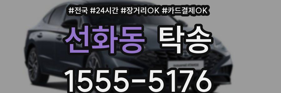 선화동 탁송
