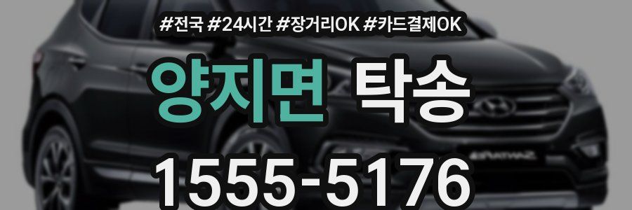 양지면 탁송