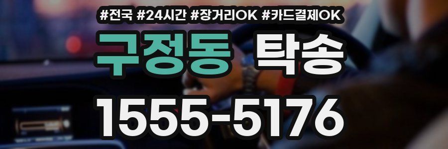 구정동 탁송