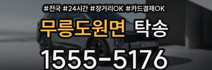 무릉도원면 탁송