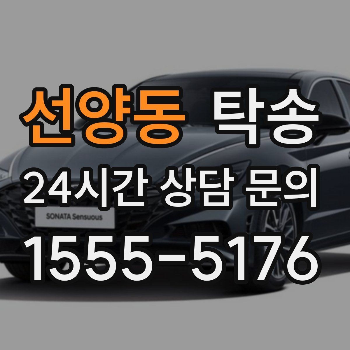 선양동 탁송 장비 많은 차량 보호 포장 상의