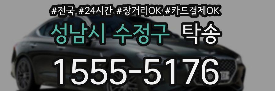 성남시 수정구 탁송