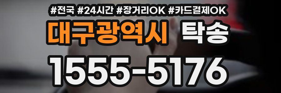 대구광역시 탁송