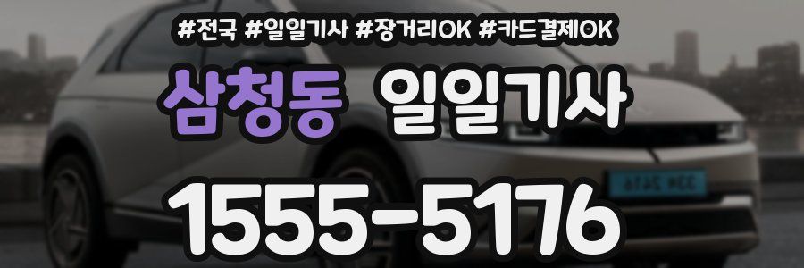 삼청동 일일기사