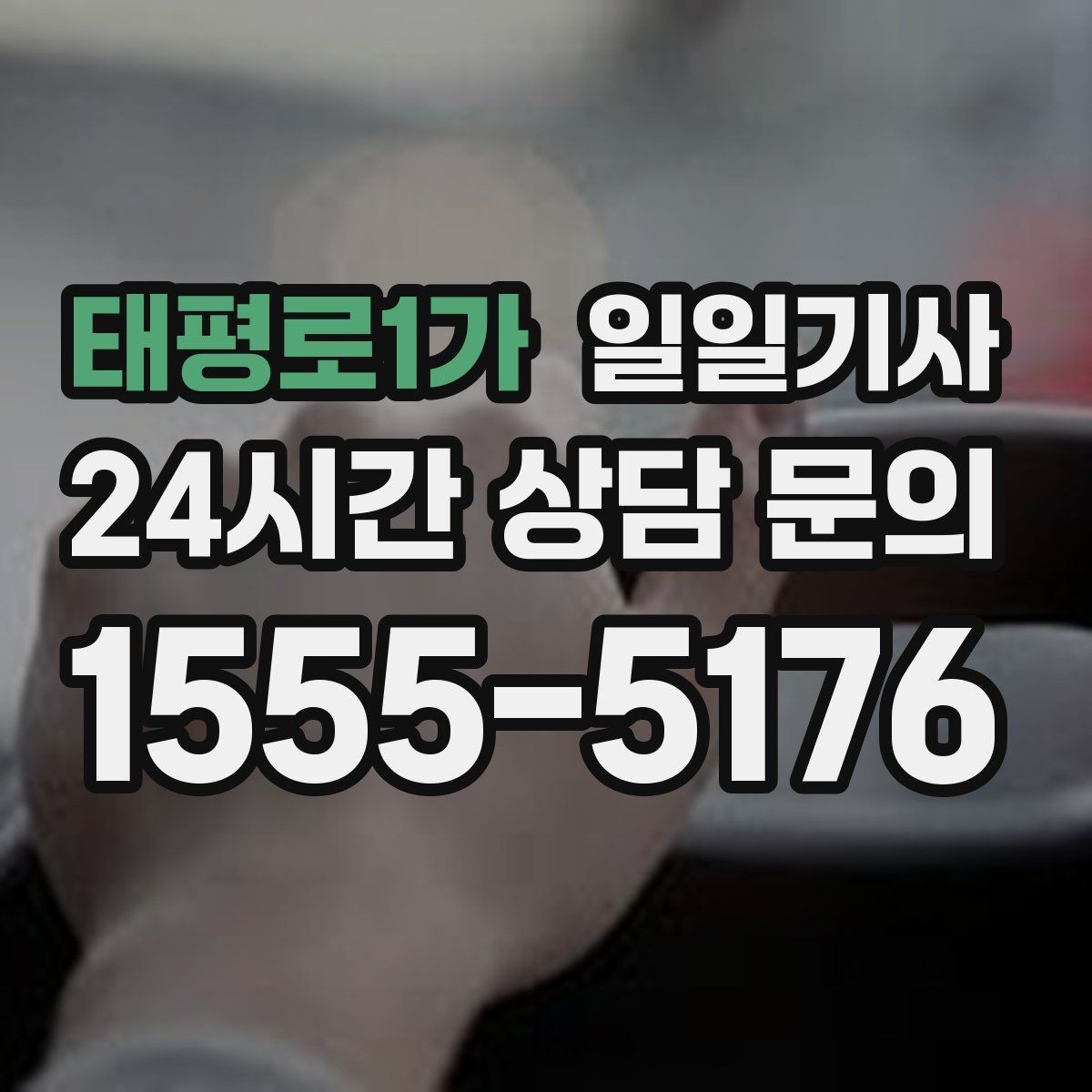태평로1가 일일기사 도심 다중 경유 전담