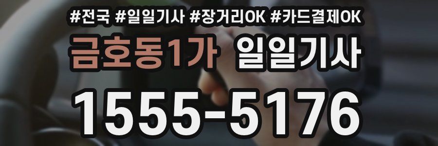 금호동1가 일일기사