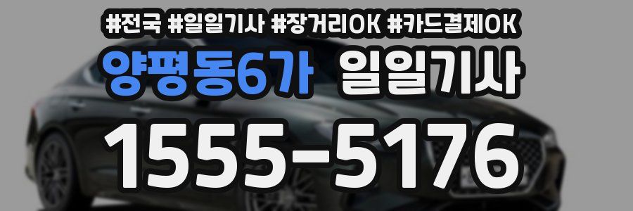 양평동6가 일일기사