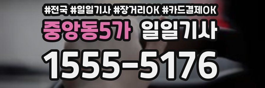 중앙동5가 일일기사