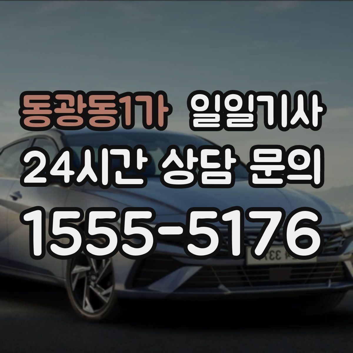 동광동1가 일일기사 반일 동행으로 오후가 한결 여유로운 날