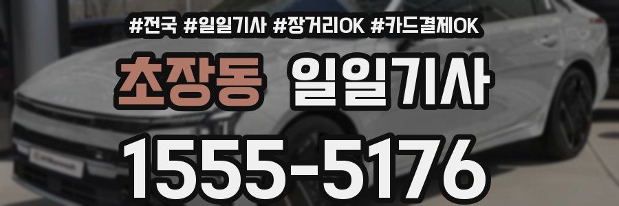 초장동 일일기사