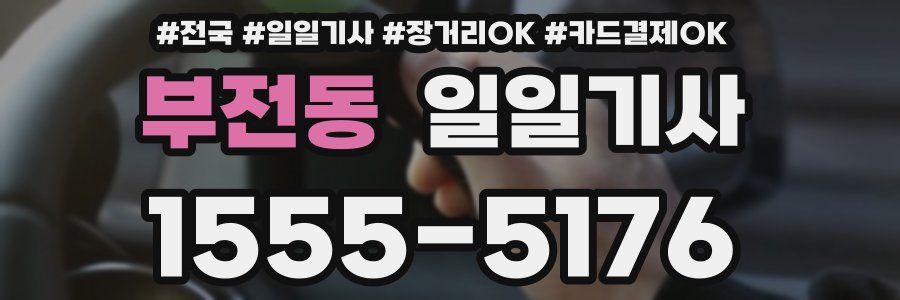 부전동 일일기사