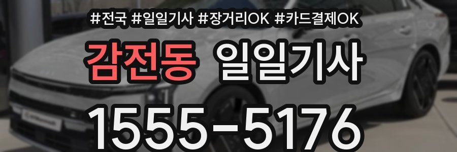 감전동 일일기사