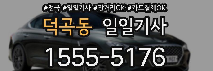 덕곡동 일일기사