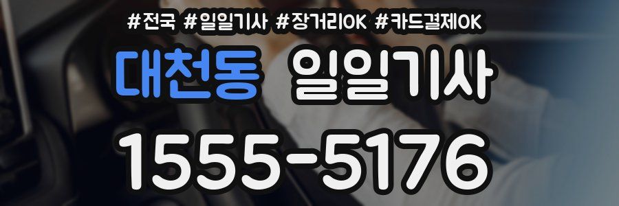 대천동 일일기사