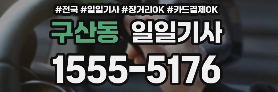 구산동 일일기사