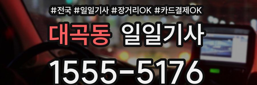 대곡동 일일기사