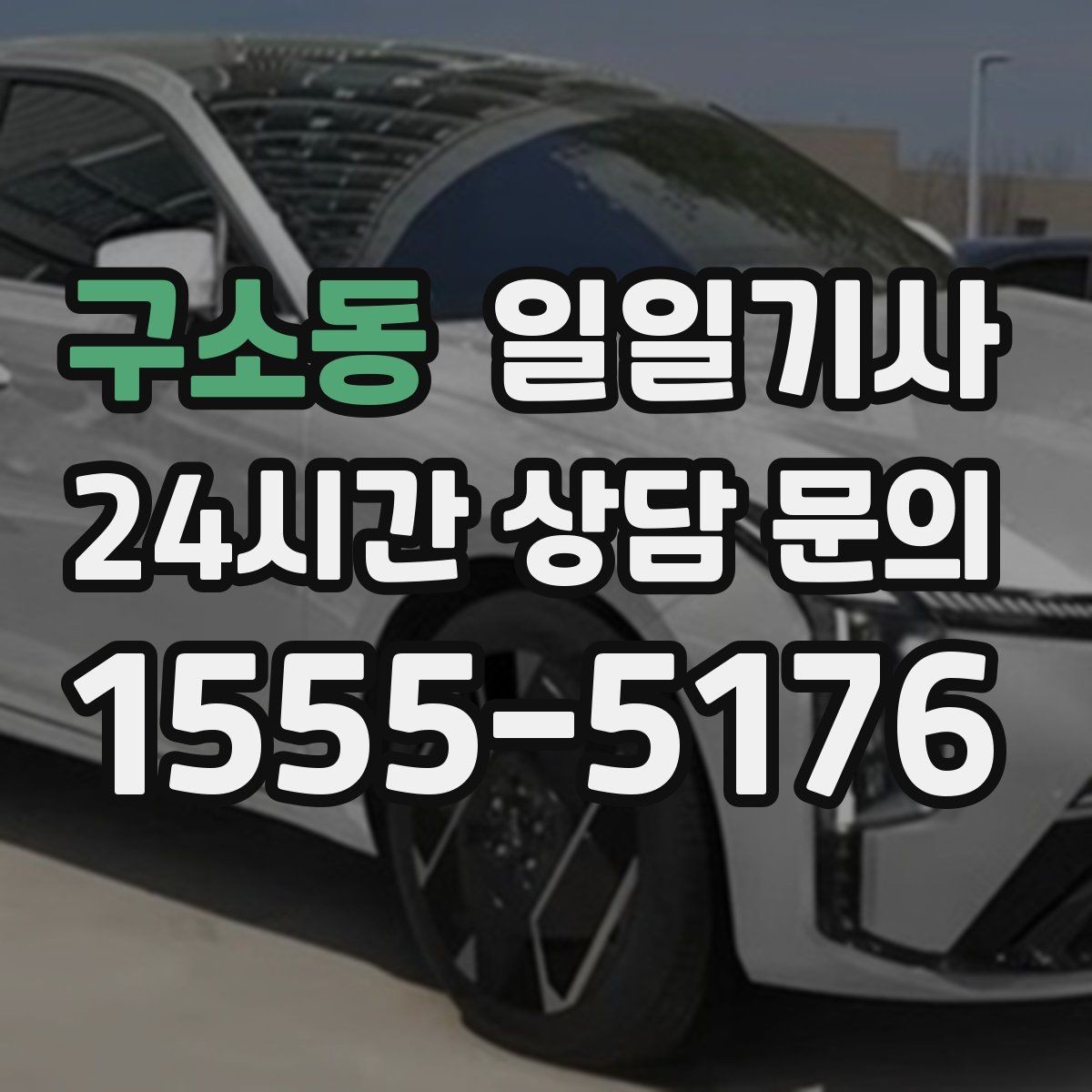 구소동 일일기사 의전 성격 일정 품격 유지