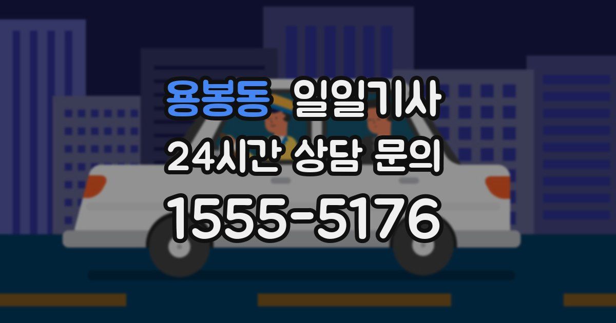 일일대리기사