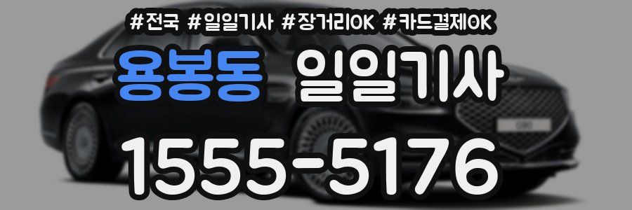 용봉동 일일기사