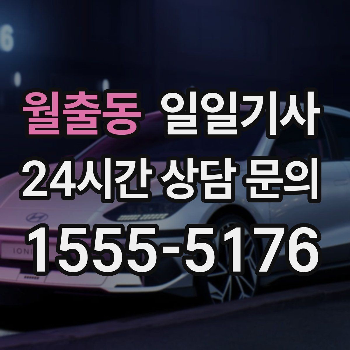 월출동 일일기사 행사 동행과 주차 지원