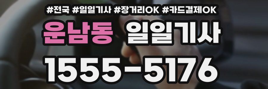 운남동 일일기사