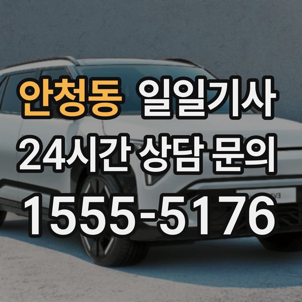 안청동 일일기사 공항 시간 여유 있게 도착