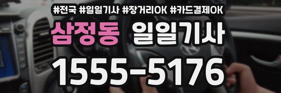 삼정동 일일기사